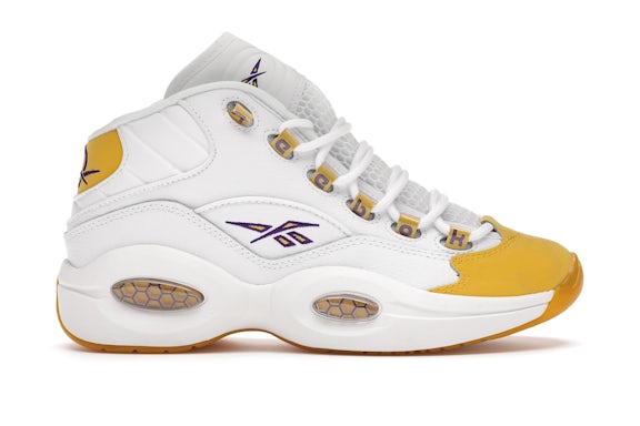 Reebok Question Mid Yellow Toe (GS) - FX4286 - US