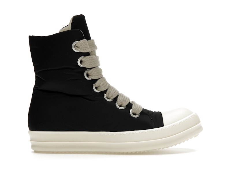 Rick Owens DRKSHDW Jumbo Puffer High Top Black Men's