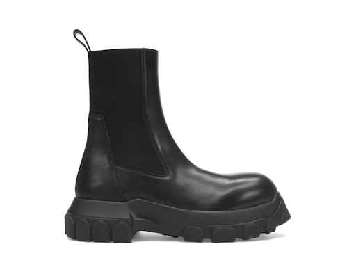 Rick Owens Stivali da trattore Lido Beatle Bozo Nero 0