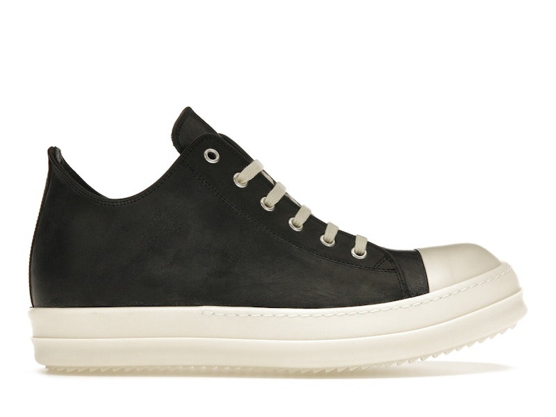 Rick Owens Lido Low Sneaks Black Milk Men s RU01D3891 LOO 911 RU02D6891 LOO 911 GB