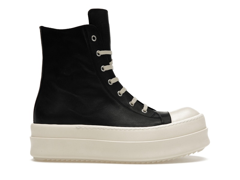 スーパーコピー 激安 - ブランドコピー代引き高品質専門店 Leather Bumper Mega Owens Rick Sneakers Men's Milk Black 靴