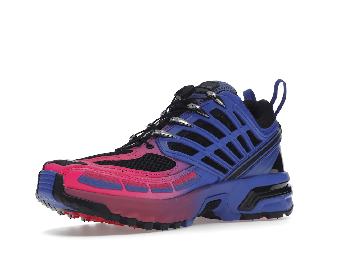 Salomon ACS PRO Advanced Kar L'Art de L'Automobile Dazzling Blue Pink Glo
