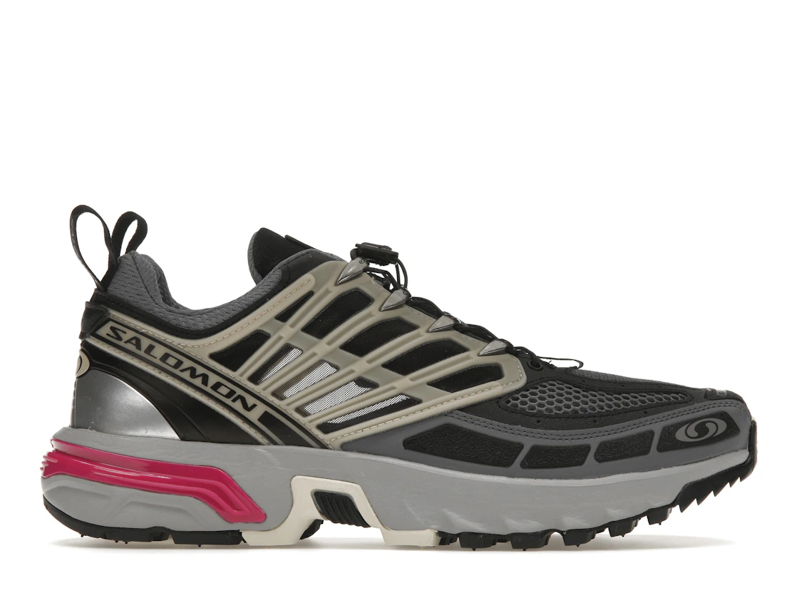 Salomon ACS Pro Advanced Black Alloy Feather Grey Purple