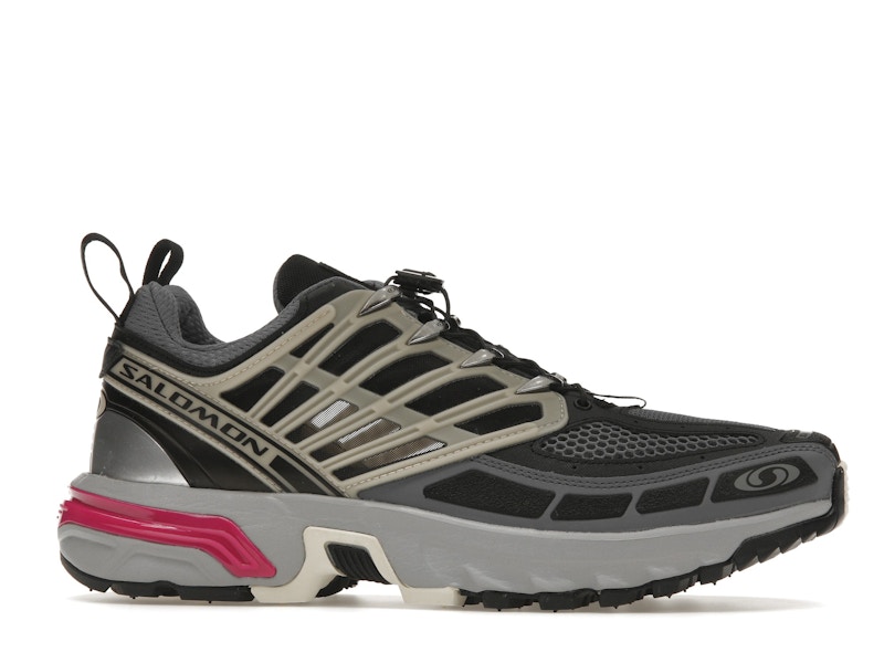 Salomon ACS Pro Advanced Black Alloy Feather Grey Purple