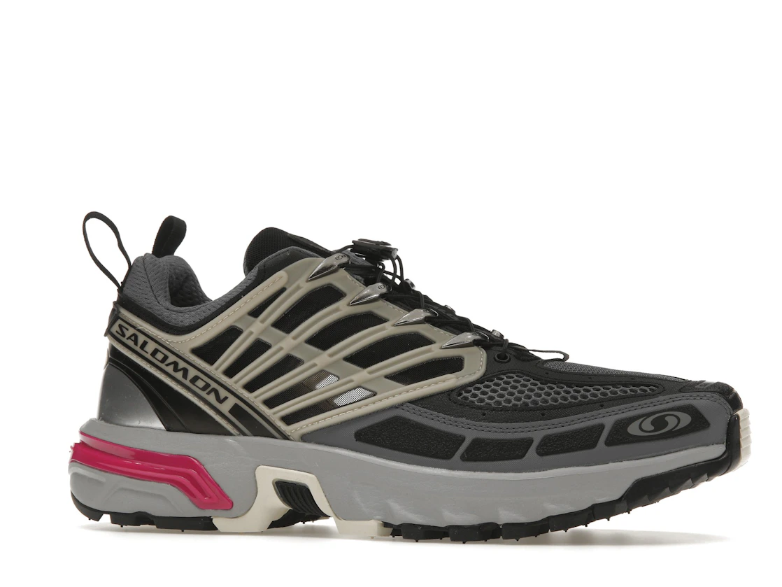 Salomon ACS Pro Advanced Black Alloy Feather Grey Purple