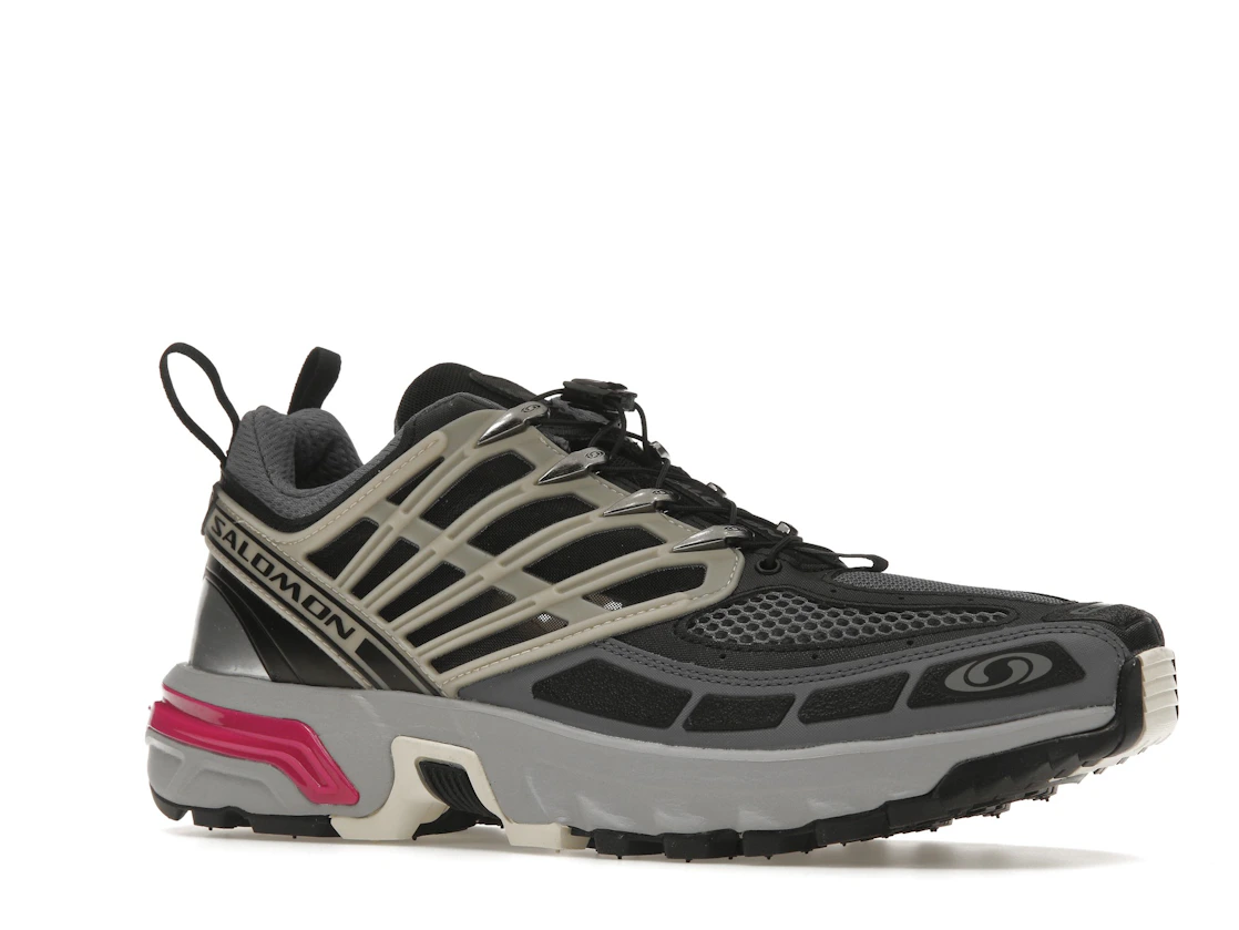 Salomon ACS Pro Advanced Black Alloy Feather Grey Purple
