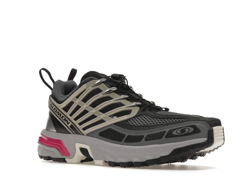 Salomon ACS Pro Advanced Black Alloy Feather Grey Purple