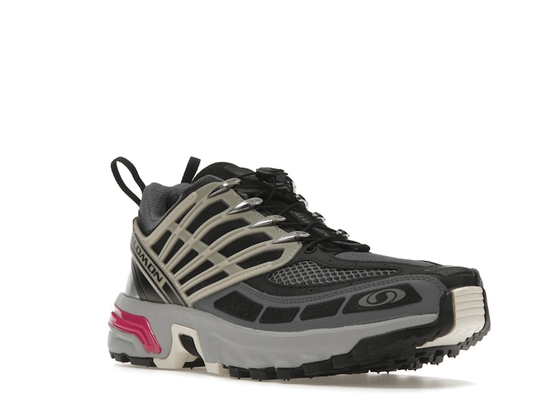 Salomon ACS Pro Advanced Black Alloy Feather Grey Purple