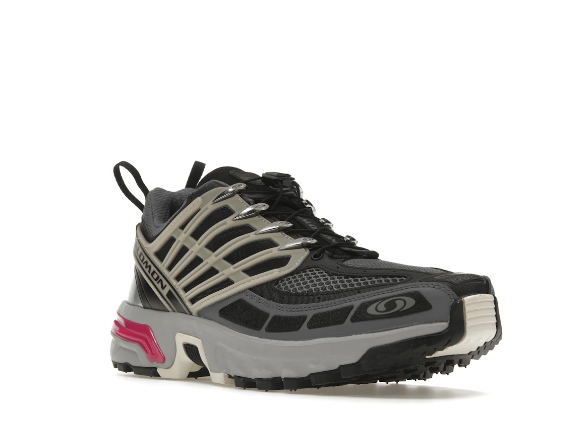 Salomon ACS Pro Advanced Black Alloy Feather Grey Purple