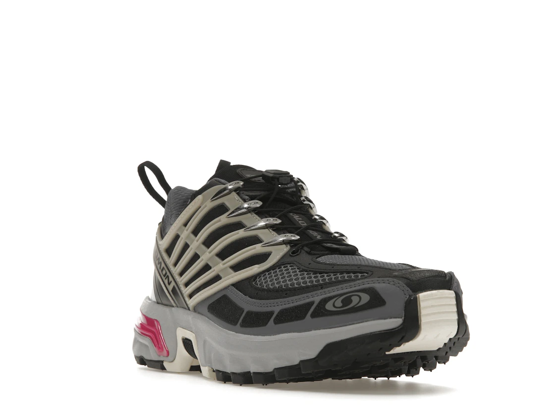 Salomon ACS Pro Advanced Black Alloy Feather Grey Purple