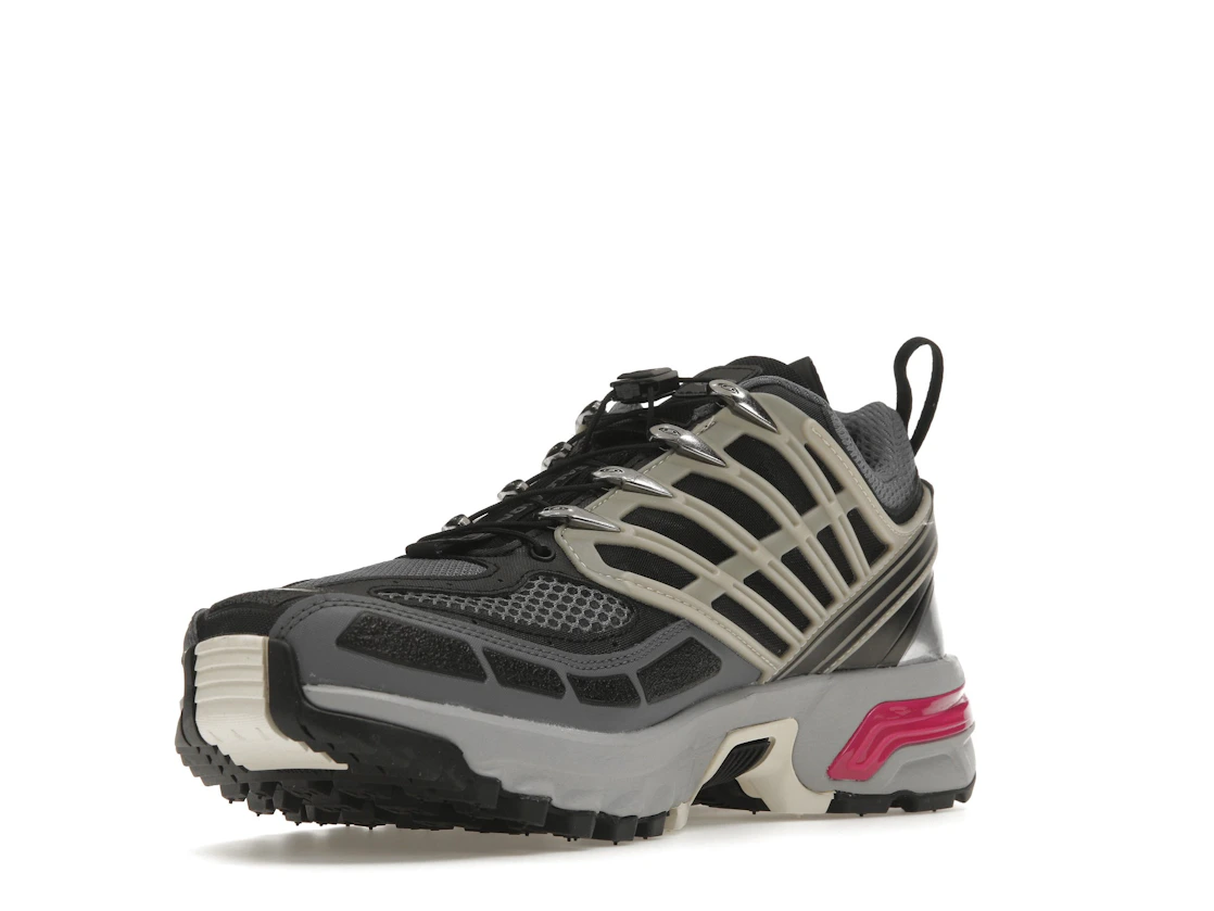 Salomon ACS Pro Advanced Black Alloy Feather Grey Purple