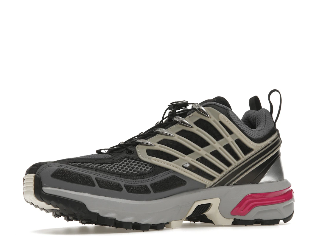 Salomon ACS Pro Advanced Black Alloy Feather Grey Purple