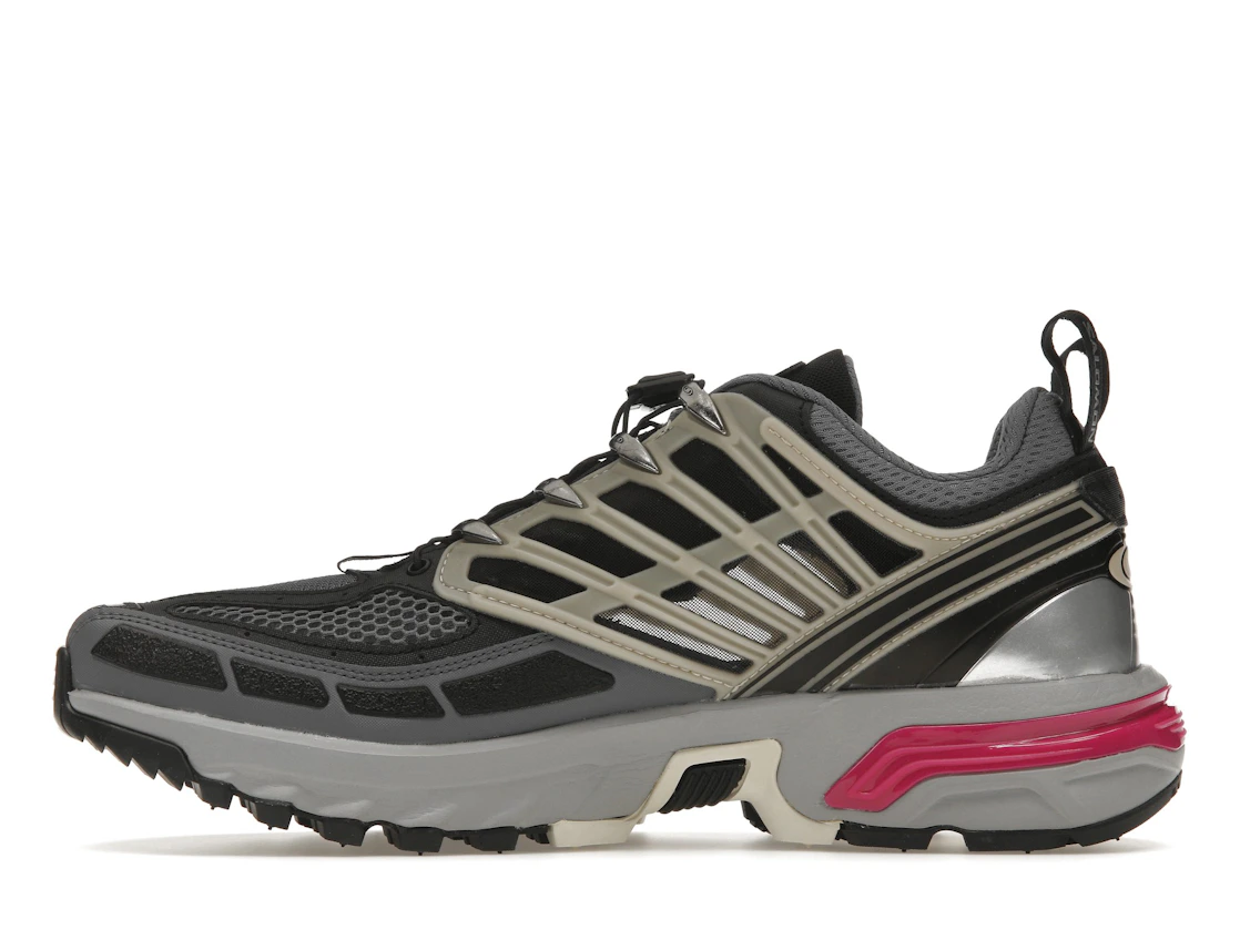 Salomon ACS Pro Advanced Black Alloy Feather Grey Purple