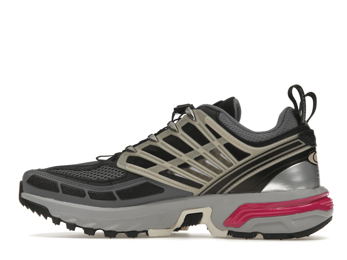 Salomon ACS Pro Advanced Black Alloy Feather Grey Purple