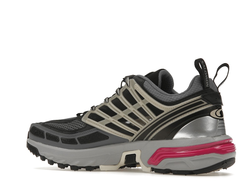 Salomon ACS Pro Advanced Black Alloy Feather Grey Purple