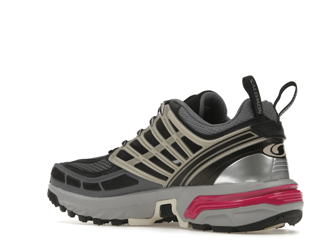 Salomon ACS Pro Advanced Black Alloy Feather Grey Purple