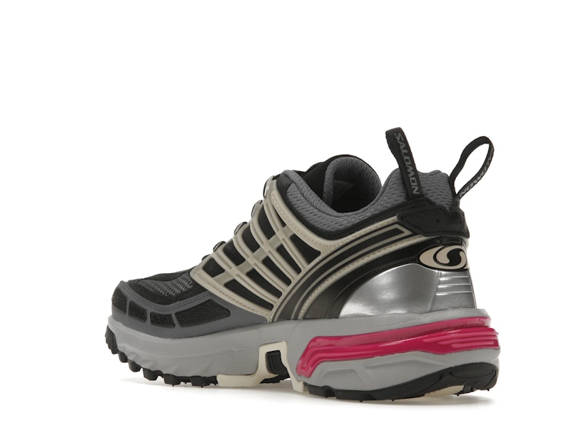 Salomon ACS Pro Advanced Black Alloy Feather Grey Purple