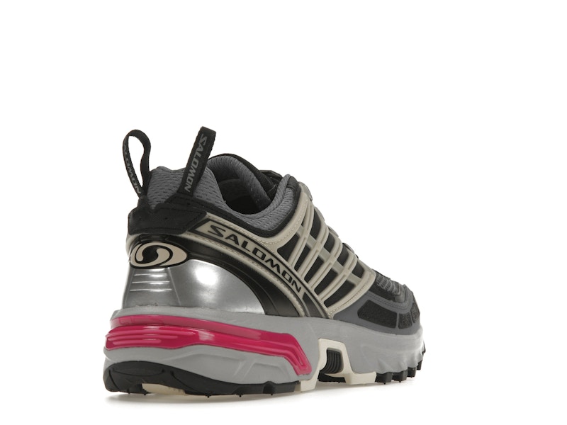 Salomon ACS Pro Advanced Black Alloy Feather Grey Purple