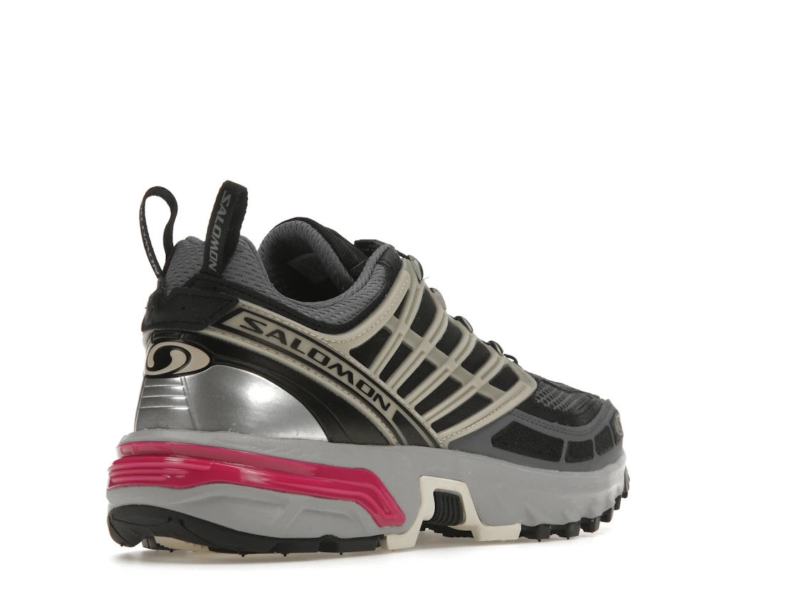 Salomon ACS Pro Advanced Black Alloy Feather Grey Purple