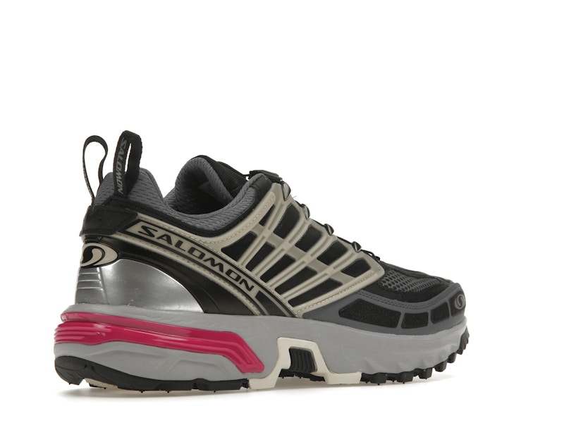 Salomon ACS Pro Advanced Black Alloy Feather Grey Purple