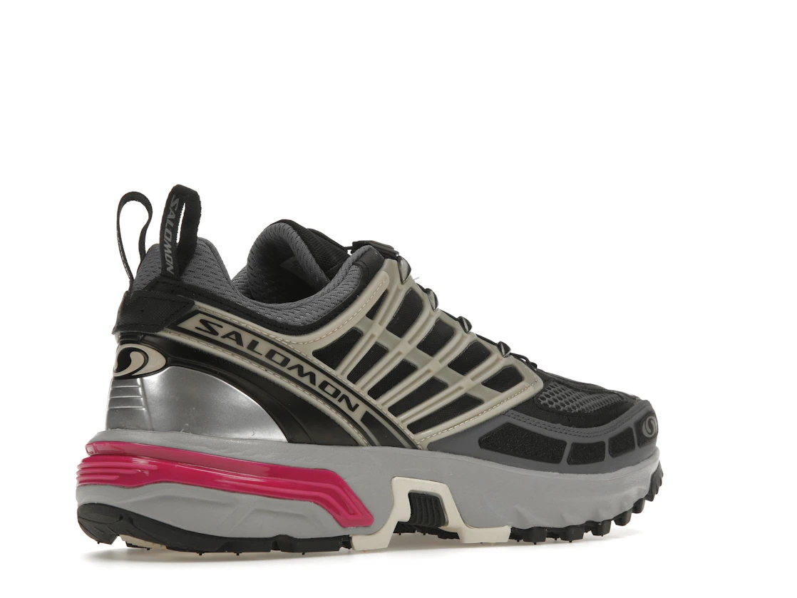 Salomon ACS Pro Advanced Black Alloy Feather Grey Purple