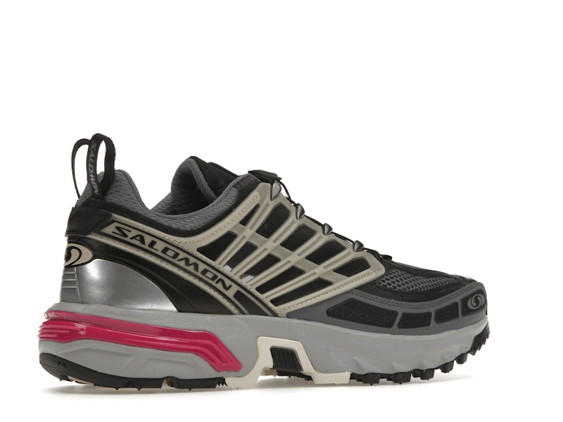 Salomon ACS Pro Advanced Black Alloy Feather Grey Purple