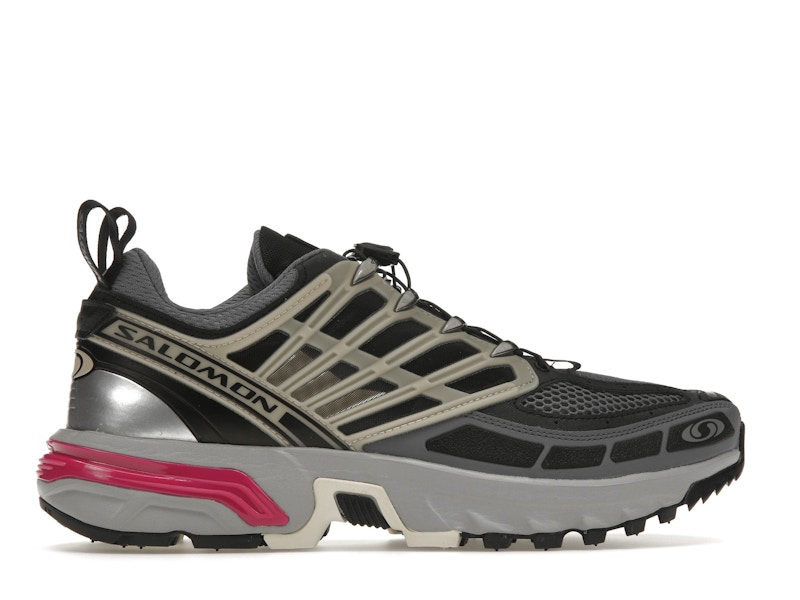 Salomon ACS Pro Advanced Black Alloy Feather Grey Purple