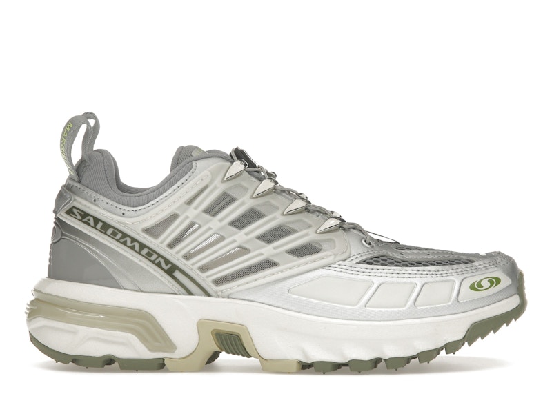 Salomon ACS Pro MM6 Maison Margiela Sharkskin Silver Sharp Green Men's -  L47699400 / S59WS0214-P7012-HA457 / S59WS0215-P7012-HA457 - US