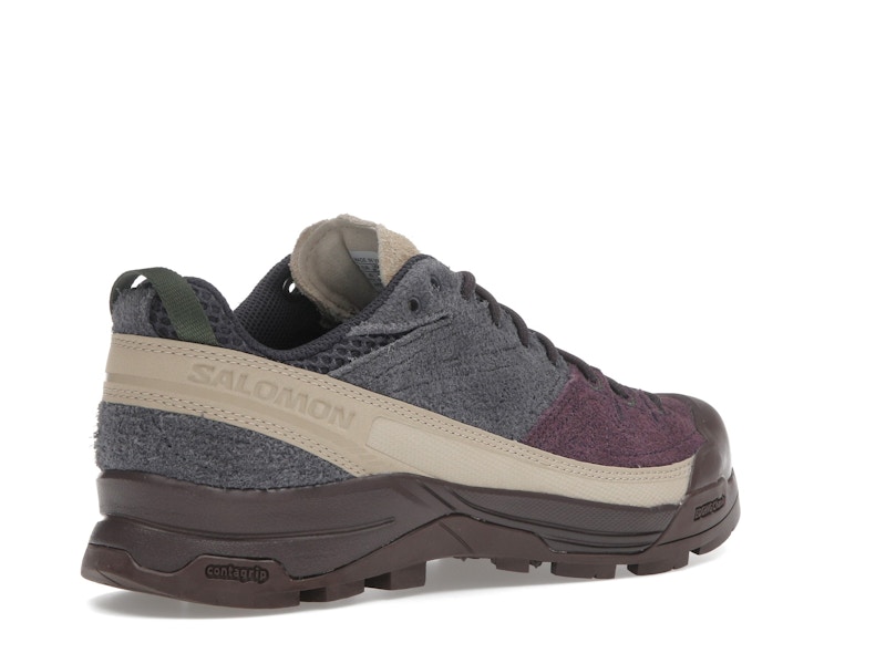 Salomon X-ALP Suede Plum Perfect Nine Iron