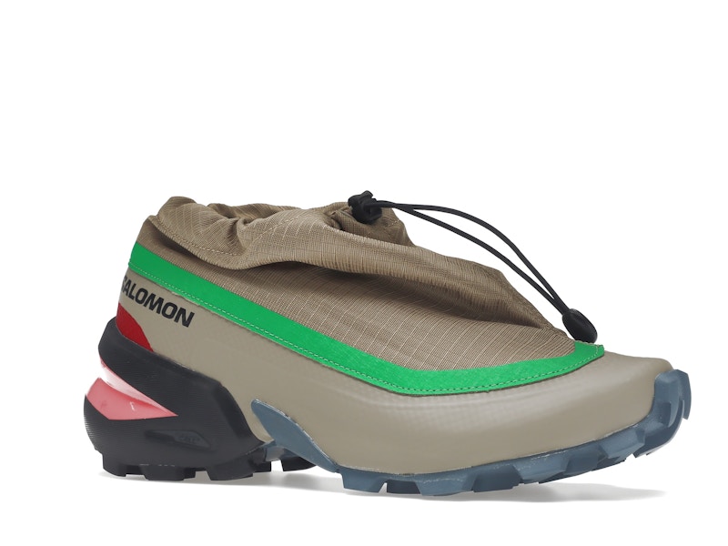 Salomon Cross Low Drawstring MM6 Maison Margiela Kelp Vintage Khaki Bright Green