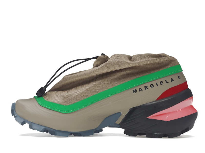 Salomon Cross Low Drawstring MM6 Maison Margiela Kelp Vintage Khaki Bright Green