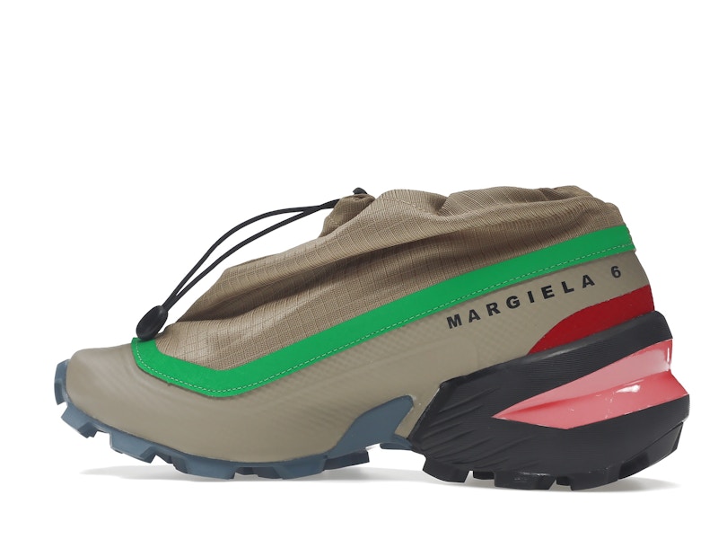 Salomon Cross Low Drawstring MM6 Maison Margiela Kelp Vintage Khaki Bright Green