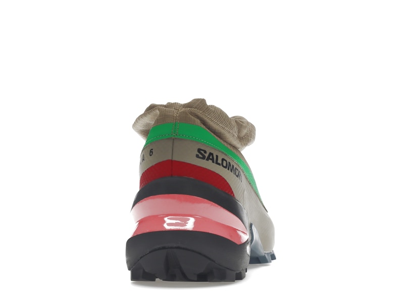 Salomon Cross Low Drawstring MM6 Maison Margiela Kelp Vintage Khaki Bright Green