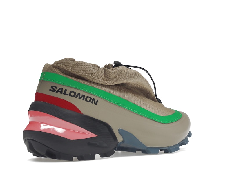 Salomon Cross Low Drawstring MM6 Maison Margiela Kelp Vintage Khaki Bright Green