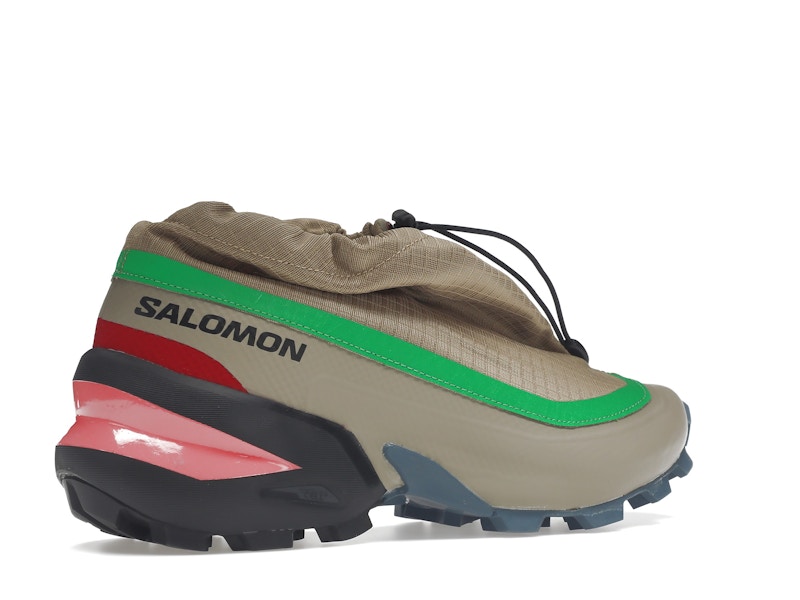 Salomon Cross Low Drawstring MM6 Maison Margiela Kelp Vintage Khaki Bright Green