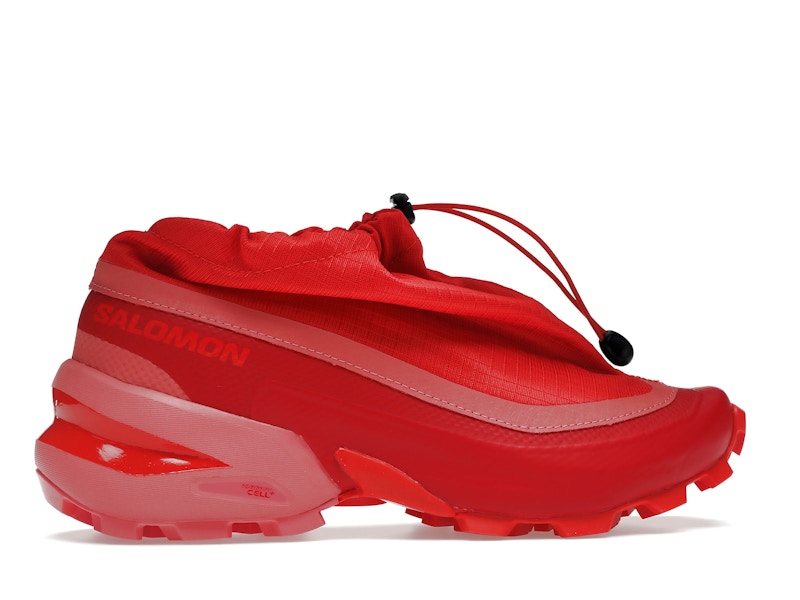 Salomon Cross Low Drawstring MM6 Maison Margiela Fiery Red