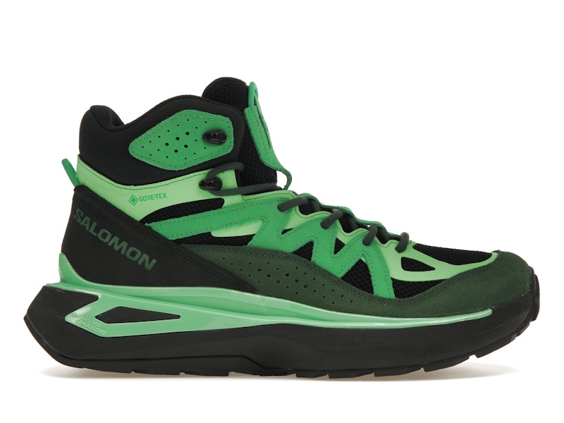 Salomon Odyssey Elmt Mid Gore Tex Eden Bright Green Black Men s