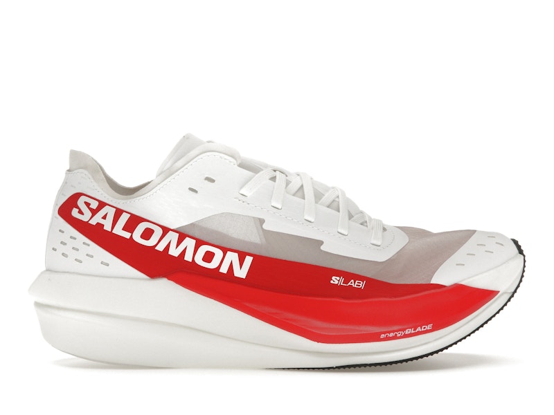 Salomon S/Lab Phantantasm 2 White High Risk Red Men's - L47276600 - US