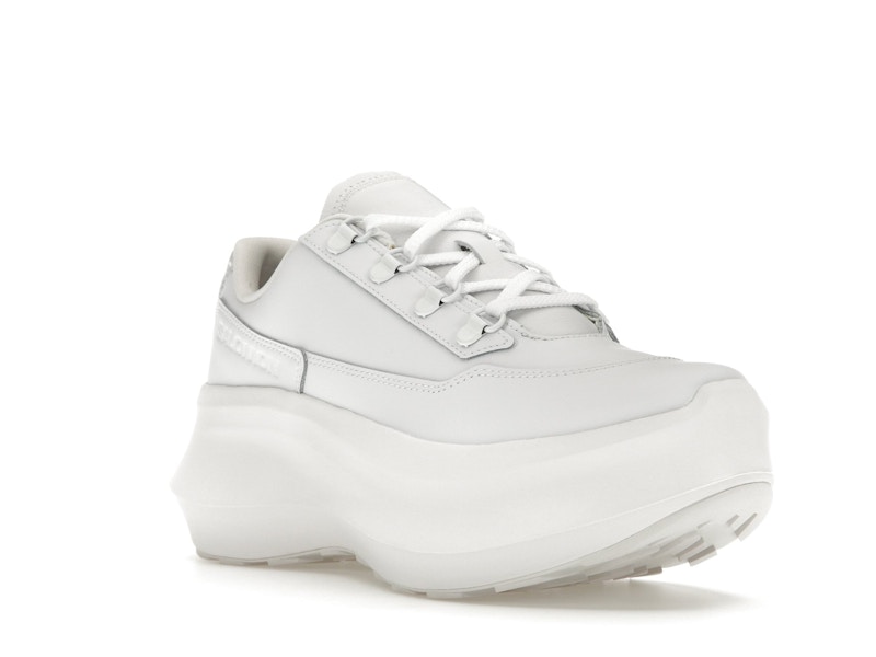 Salomon SR811 Leather Platform Comme des Garcons White