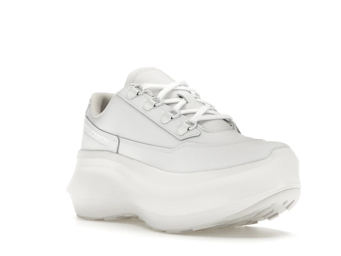 Salomon SR811 Leather Platform Comme des Garcons White