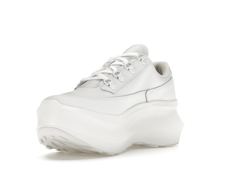 Salomon SR811 Leather Platform Comme des Garcons White