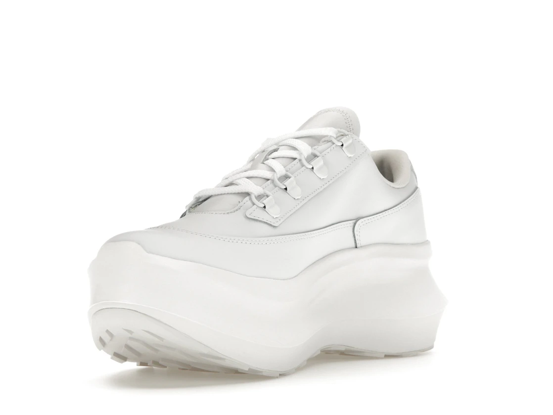 Salomon SR811 Leather Platform Comme des Garcons White