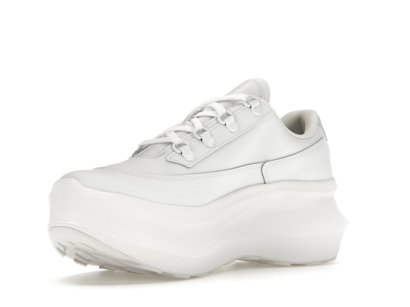 Salomon SR811 Leather Platform Comme des Garcons White