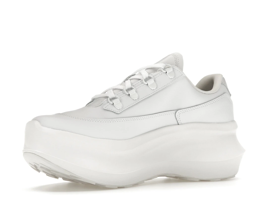 Salomon SR811 Leather Platform Comme des Garcons White