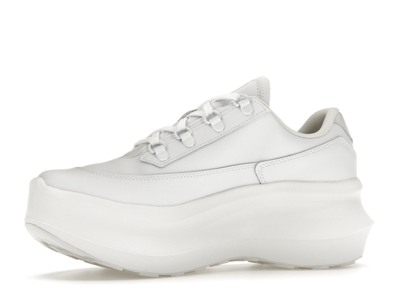 Salomon SR811 Leather Platform Comme des Garcons White