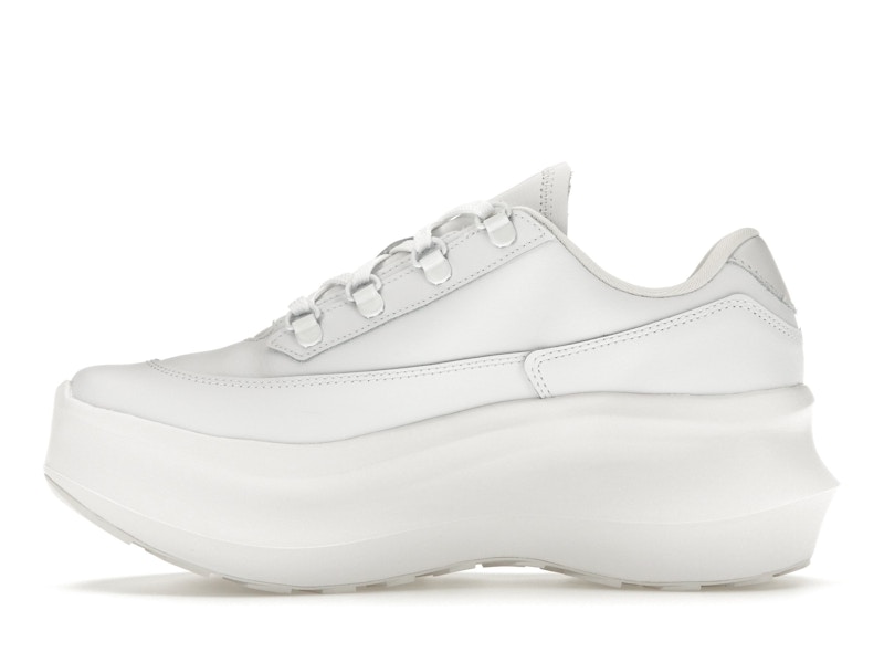 Salomon SR811 Leather Platform Comme des Garcons White