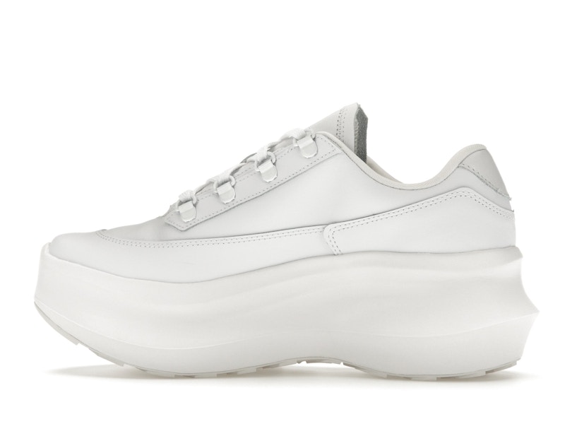 Salomon SR811 Leather Platform Comme des Garcons White