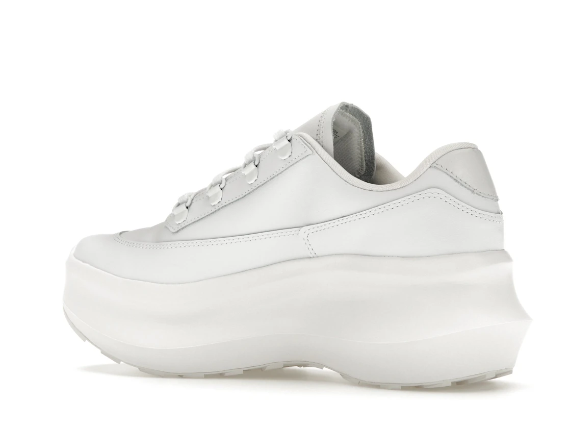 Salomon SR811 Leather Platform Comme des Garcons White