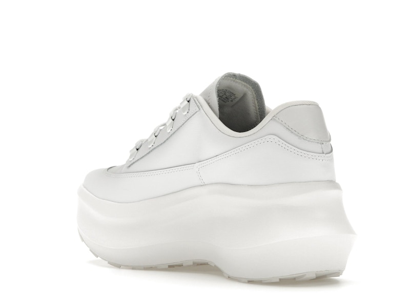 Salomon SR811 Leather Platform Comme des Garcons White
