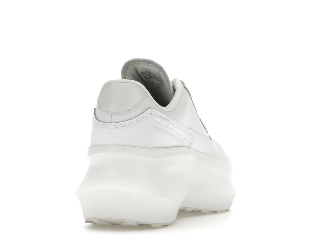 Salomon SR811 Leather Platform Comme des Garcons White
